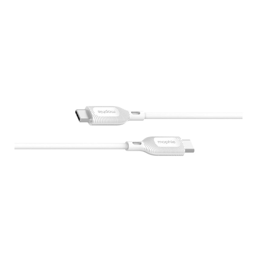 Mophie Essential USB-C to USB-C 60W TPE Cable 2m - White