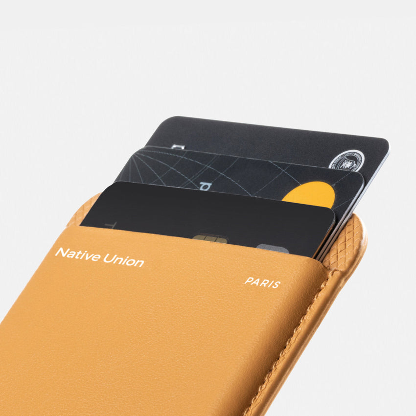 กระเป๋าใส่บัตร Native Union Classic Card Wallet สี Kraft