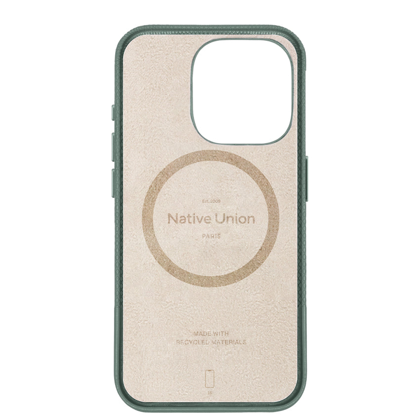 เคสหนัง iPhone 16 Pro Native Union Classic สี Slate Green