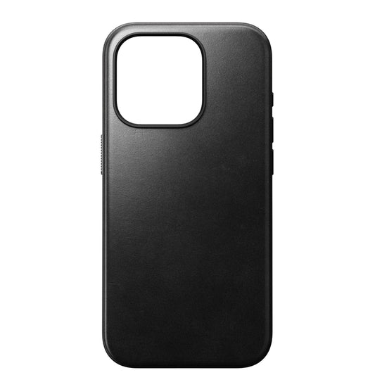 Nomad Horween Leather for iPhone 15 Pro - Black