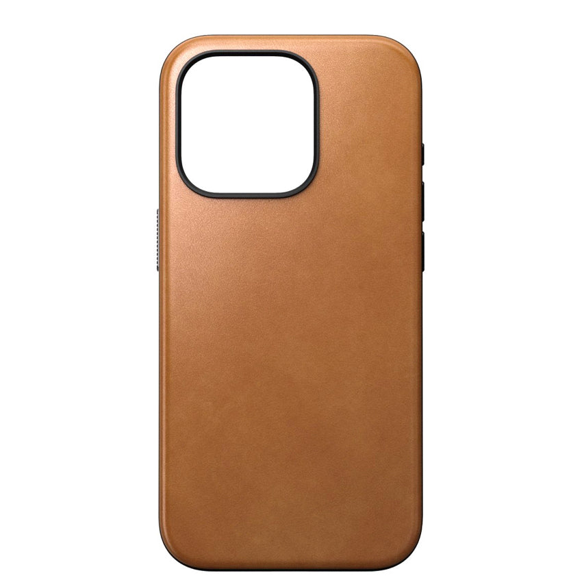 เคสหนังกันกระแทก Modern สำหรับ iPhone 15 Pro สี English Tan