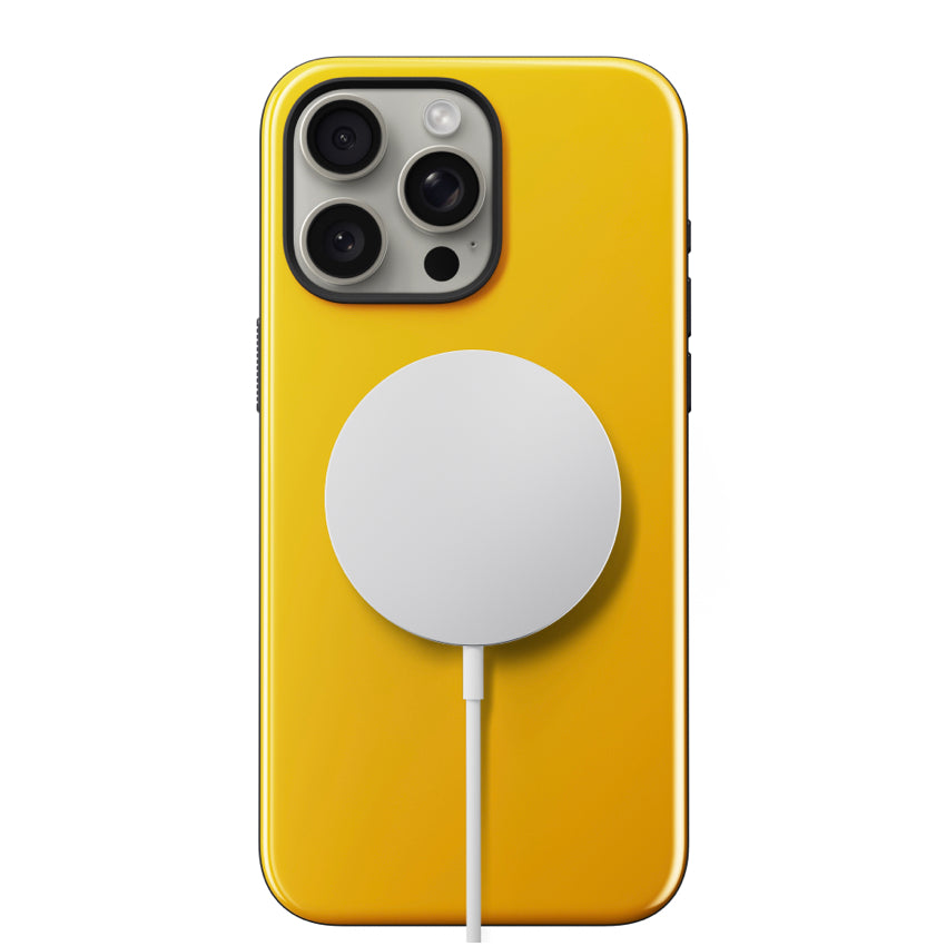 Nomad Sport Case for iPhone 15 Pro - Racing Yellow