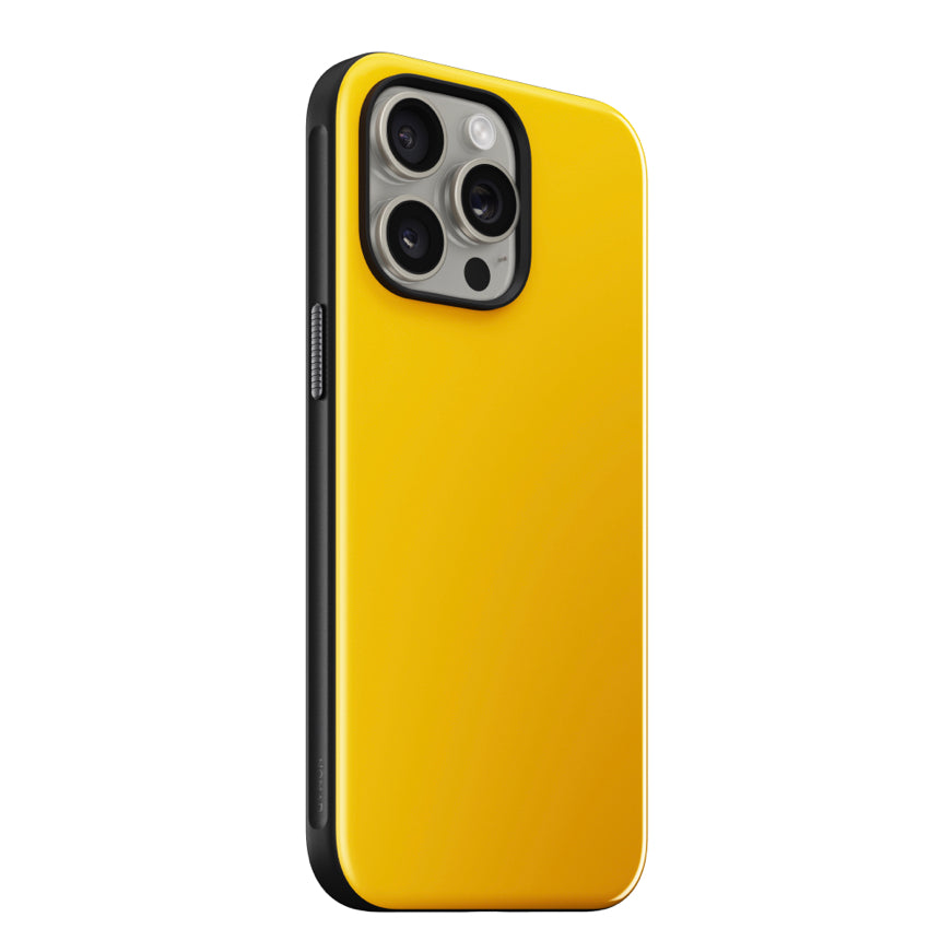 Nomad Sport Case for iPhone 15 Pro - Racing Yellow