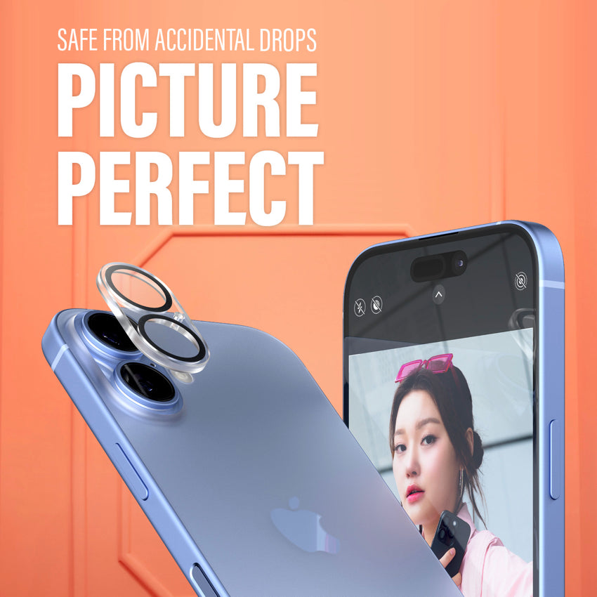 PANZERGLASS PicturePerfect Camera Lens Protector for iPhone 16/16 Plus