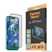 ฟิล์มกระจกกันรอยแบบด้าน Panzerglass Ultra Wide Fit Matte Gaming สำหรับ iPhone 16 