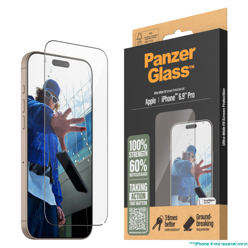 Panzerglass Ultra Wide Fit for iPhone 16 Pro Max