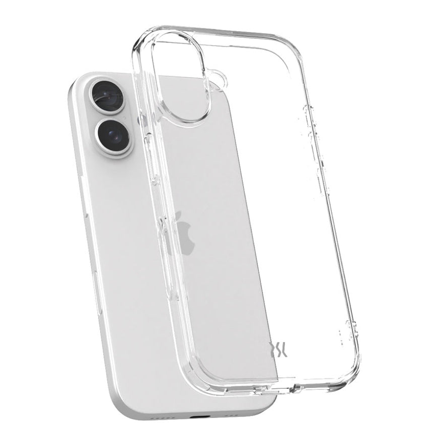 iPhone 16 Case Power Support Air Jacket Hybrid - Clear