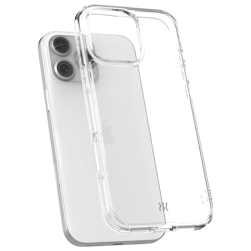 iPhone 16 Pro Max Case Power Support Air Jacket Hybrid - Clear