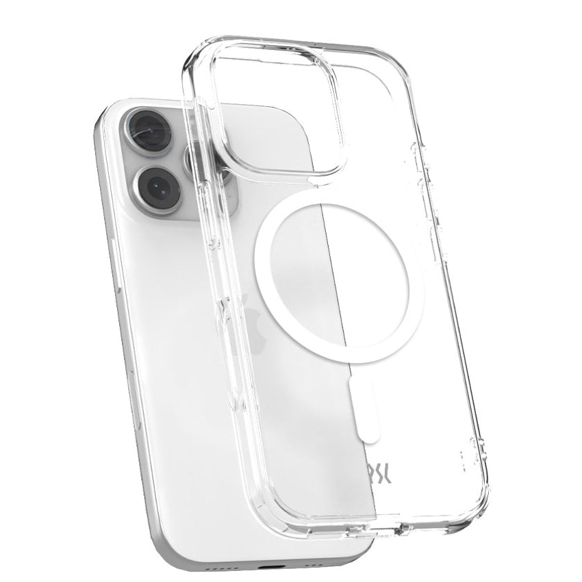 iPhone 16 Pro Case Power Support Air Jacket MagSafe Hybrid - Clear