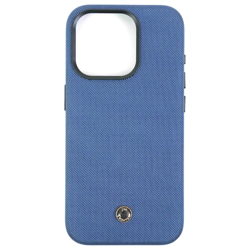 เคสแฟชั่น Revested Milano Thai Silk สำหรับ iPhone 15 Pro Max สี Navy