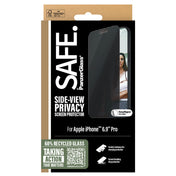 ฟิล์มกันรอยแบบเพิ่มความเป็นส่วนตัว Safe Ultra Wide Fit สำหรับ iPhone 16 Pro Max จากแบรนด์ SAFE