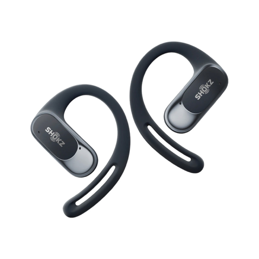 หูฟังไร้สาย Shokz OpenFit Air สี Black ใช้งานสูงสุด 28 ชั่วโมง สวมใส่สบาย จากแบรนด์ SHOKZ