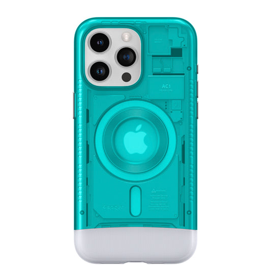 Spigen Classic C1 MagFit for iPhone 15 Pro - Bondi Blue