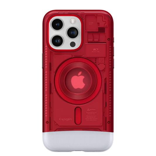 Spigen Classic C1 MagFit for iPhone 15 Pro - Ruby