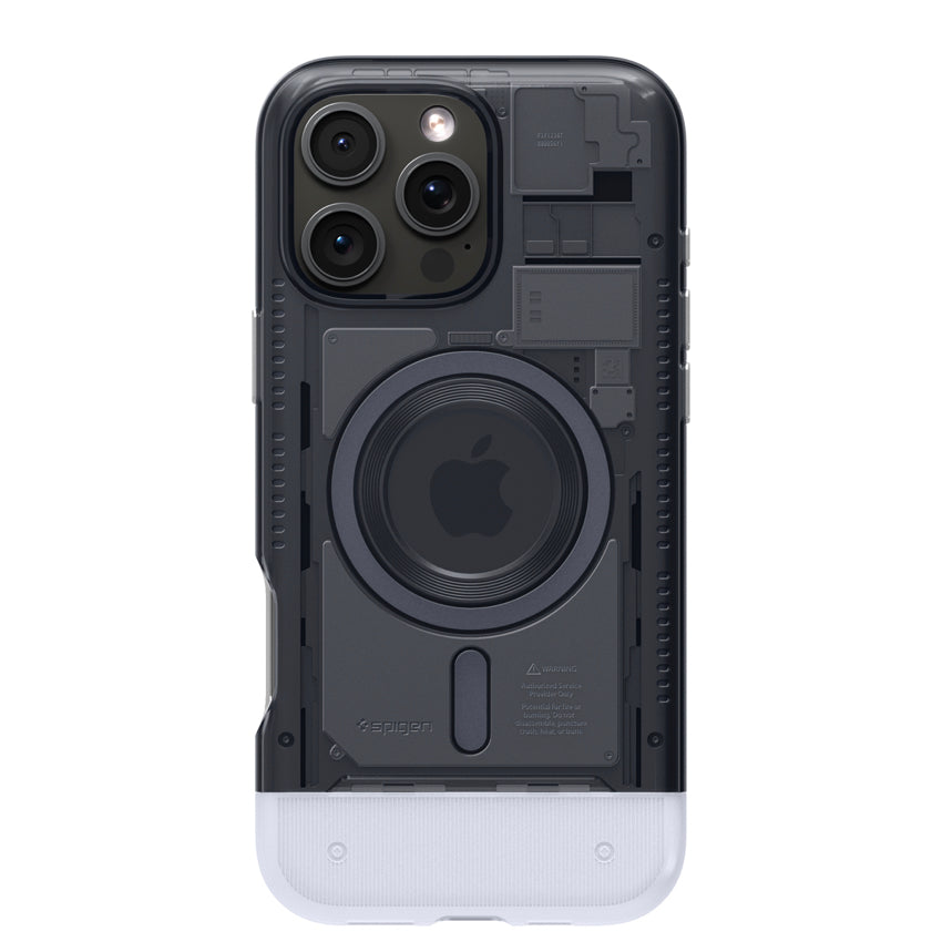 เคส Classic C1 Magfit สำหรับ iPhone 16 Pro สี Graphite รองรับ MagSafe จากแบรนด์ SPIGEN