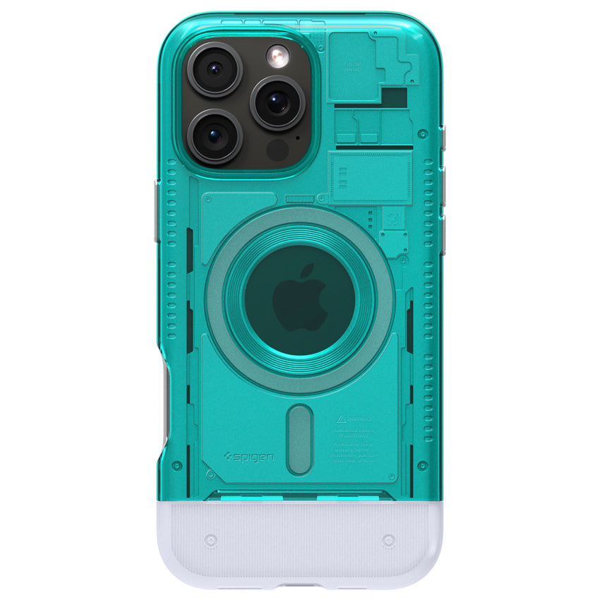 เคส Classic C1 Magfit สำหรับ iPhone 16 Pro Max สี Bondi Blue รองรับ MagSafe จากแบรนด์ SPIGEN