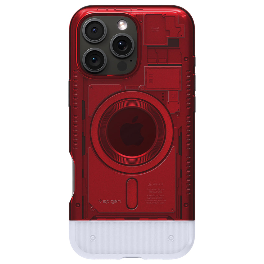 เคส Classic C1 Magfit สำหรับ iPhone 16 Pro Max สี Ruby รองรับ MagSafe จากแบรนด์ SPIGEN