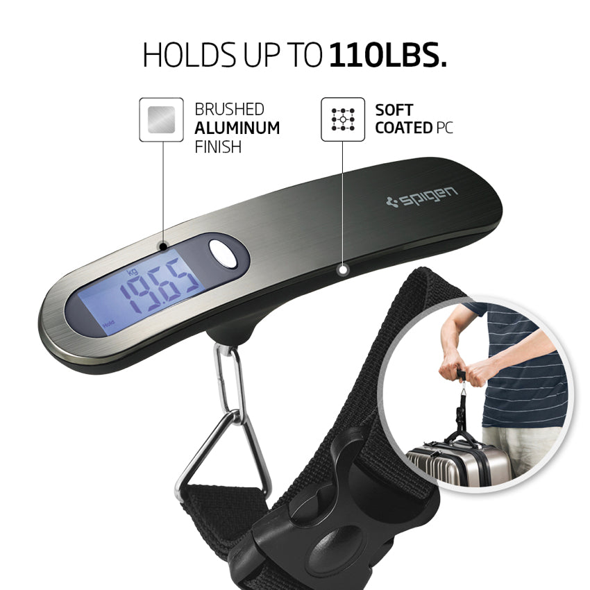 Spigen E500 Luggage Scale - Black