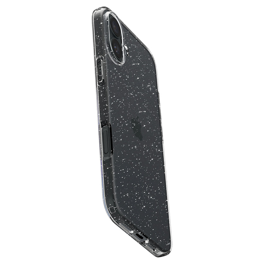 iPhone 16 Plus Case Spigen Liquid Crystal Glitter - Crystal Clear