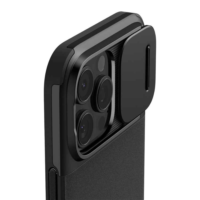 เคสกันกระแทก iPhone 16 Pro Spigen Optik Armor Magfit สี Black