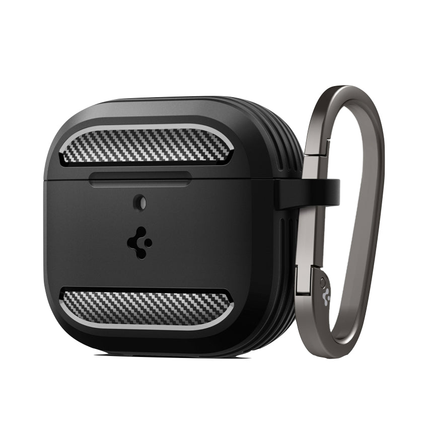 AirPods Gen 4 Case Spigen Rugged Armor - Matte Black