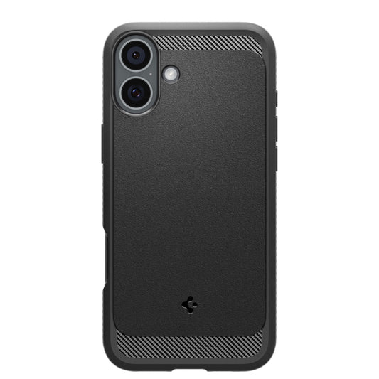 เคสกันกระแทก iPhone 16 Spigen Rugged Armor Magfit สี Matte Black