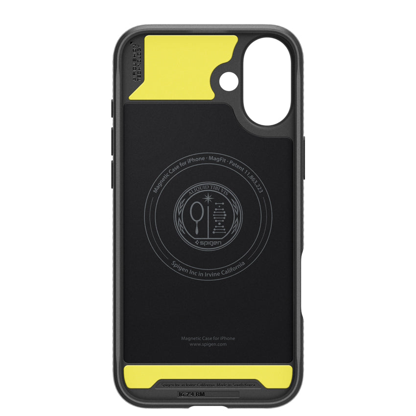 เคสกันกระแทก iPhone 16 Spigen Rugged Armor Magfit สี Matte Black