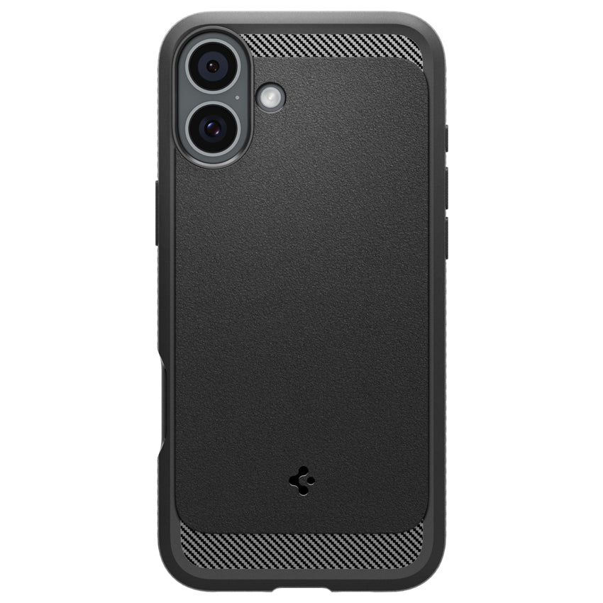 เคสกันกระแทก iPhone 16 Plus Spigen Rugged Armor Magfit สี Matte Black