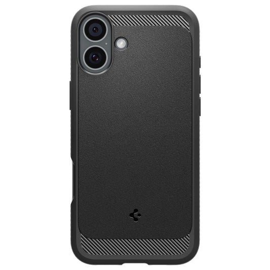 เคสกันกระแทก iPhone 16 Plus Spigen Rugged Armor Magfit สี Matte Black