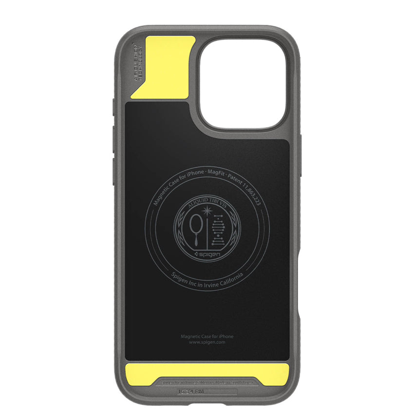 iPhone 16 Pro Case Spigen Rugged Armor Magfit - Gray