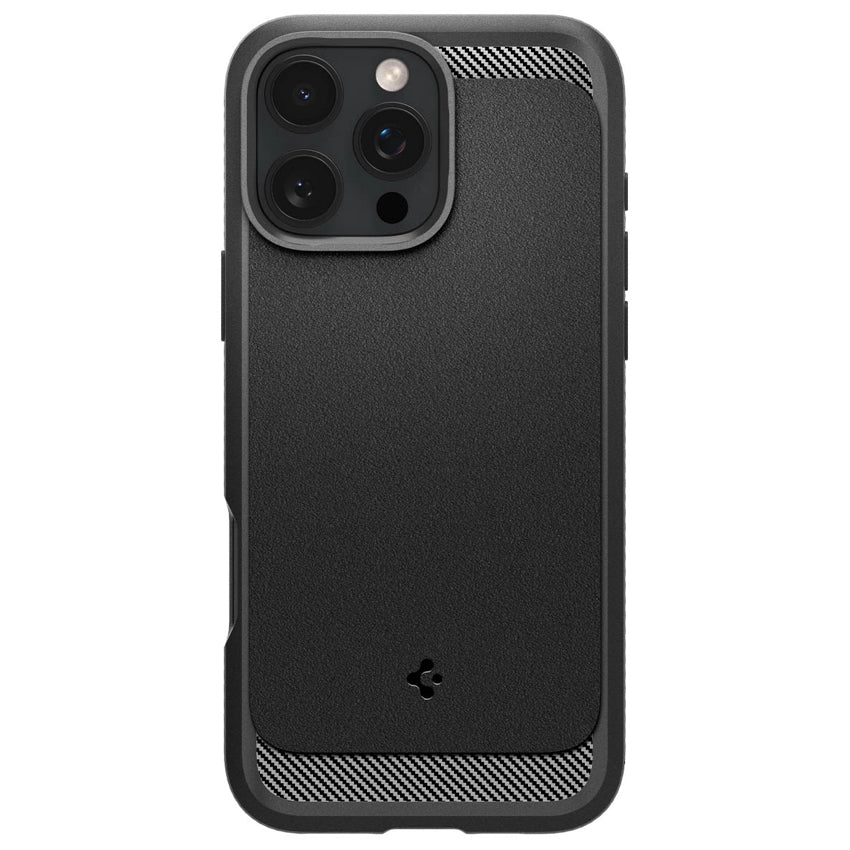 เคสกันกระแทก iPhone 16 Pro Max Spigen Rugged Armor Magfit สี Matte Black