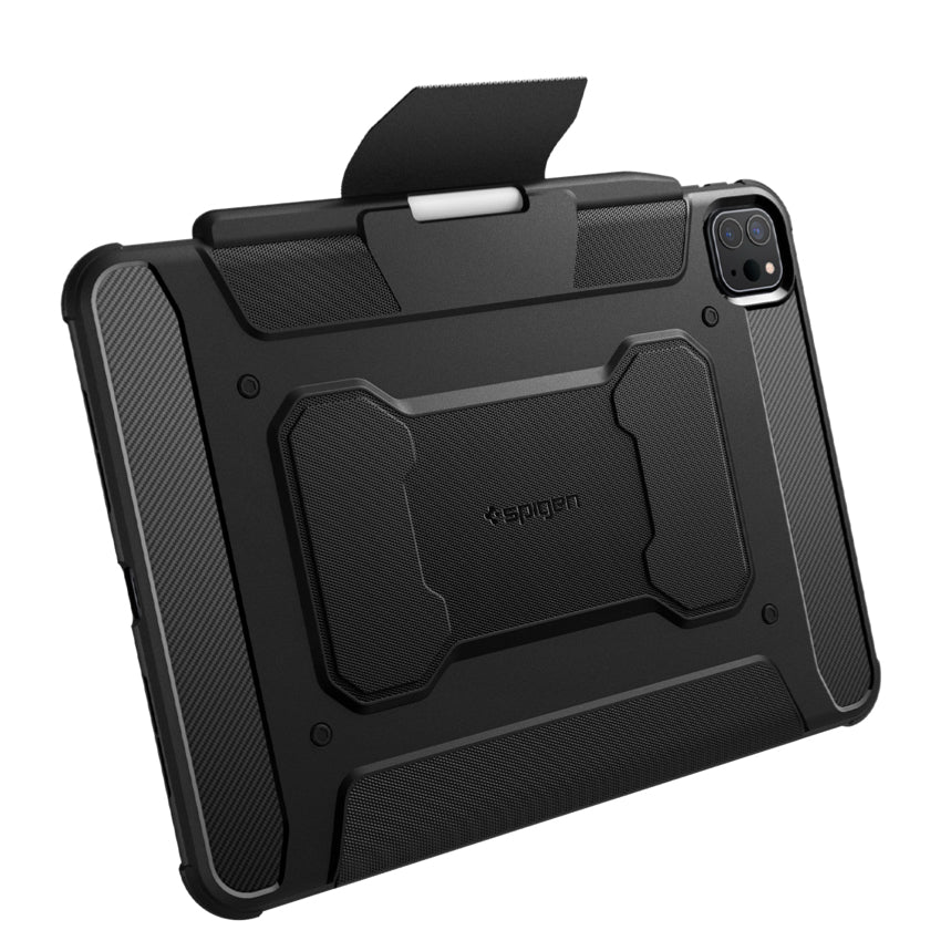 iPad Pro 11 M4 Case Spigen Rugged Armor Pro - Black