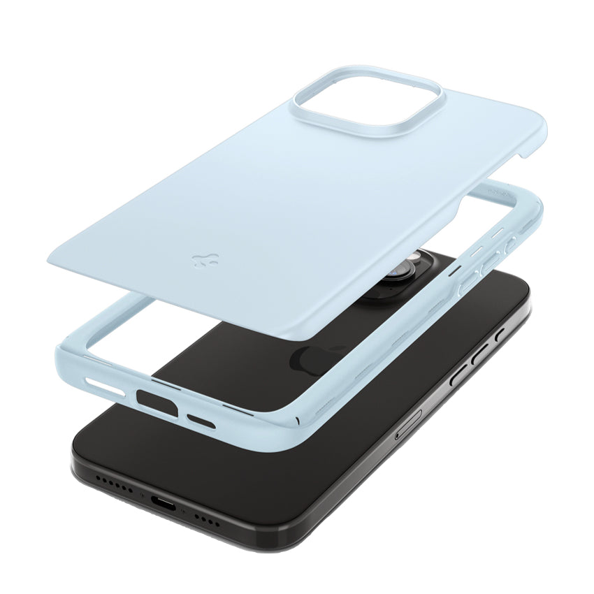 Spigen Thin Fit for iPhone 15 Pro Max - Mute Blue