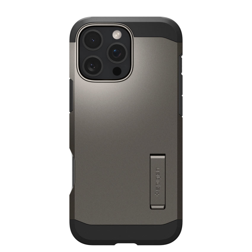 เคสกันกระแทก iPhone 16 Pro Spigen Tough Armor Magfit - Gunmetal