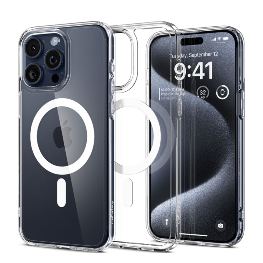 Spigen Ultra Hybrid MagFit for iPhone 15 Pro - White