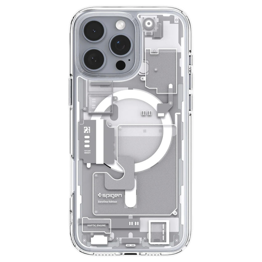 iPhone 16 Pro Max Case Spigen Ultra Hybrid Magfit - Zero One White