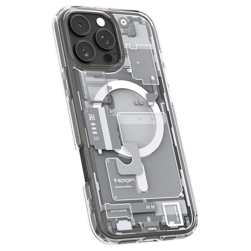 iPhone 16 Pro Max Case Spigen Ultra Hybrid Magfit - Zero One White