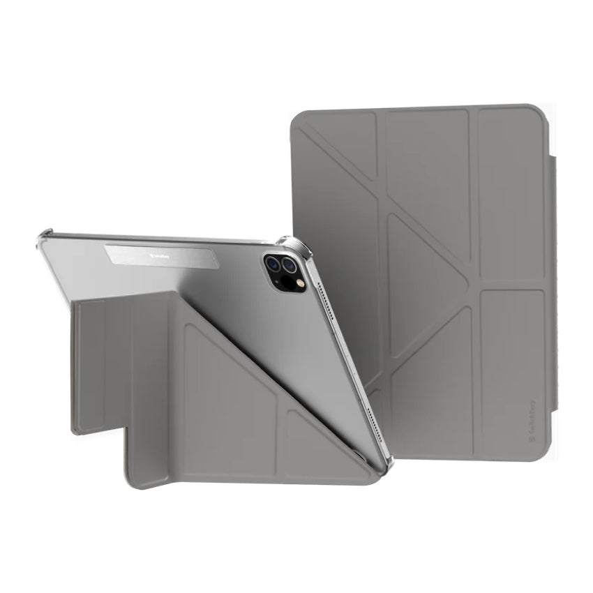 เคสฝาพับ Switcheasy Origami Nude สำหรับ iPad Pro 11, iPad Air 11, iPad Air 10.9 สี Gray