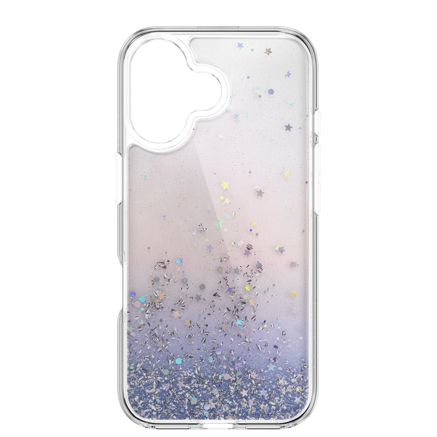 เคสไอโฟน Switcheasy Starfield 3D Glitter สำหรับ iPhone 16 สี Twilight จากแบรนด์ SWITCHEASY