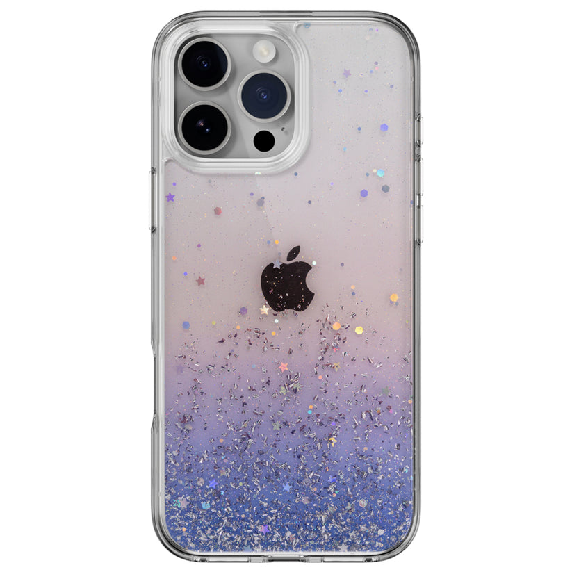 เคสไอโฟน Switcheasy Starfield 3D Glitter สำหรับ iPhone 16 Pro Max สี Twilight จากแบรนด์ SWITCHEASY