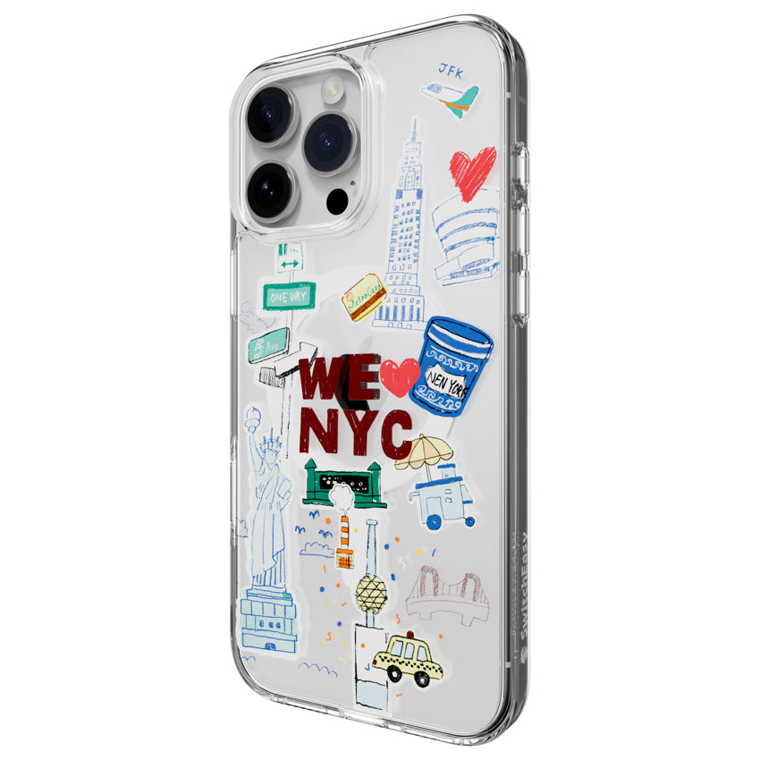 iPhone 16 Pro Max Case Switcheasy Style MagSafe Case - New York