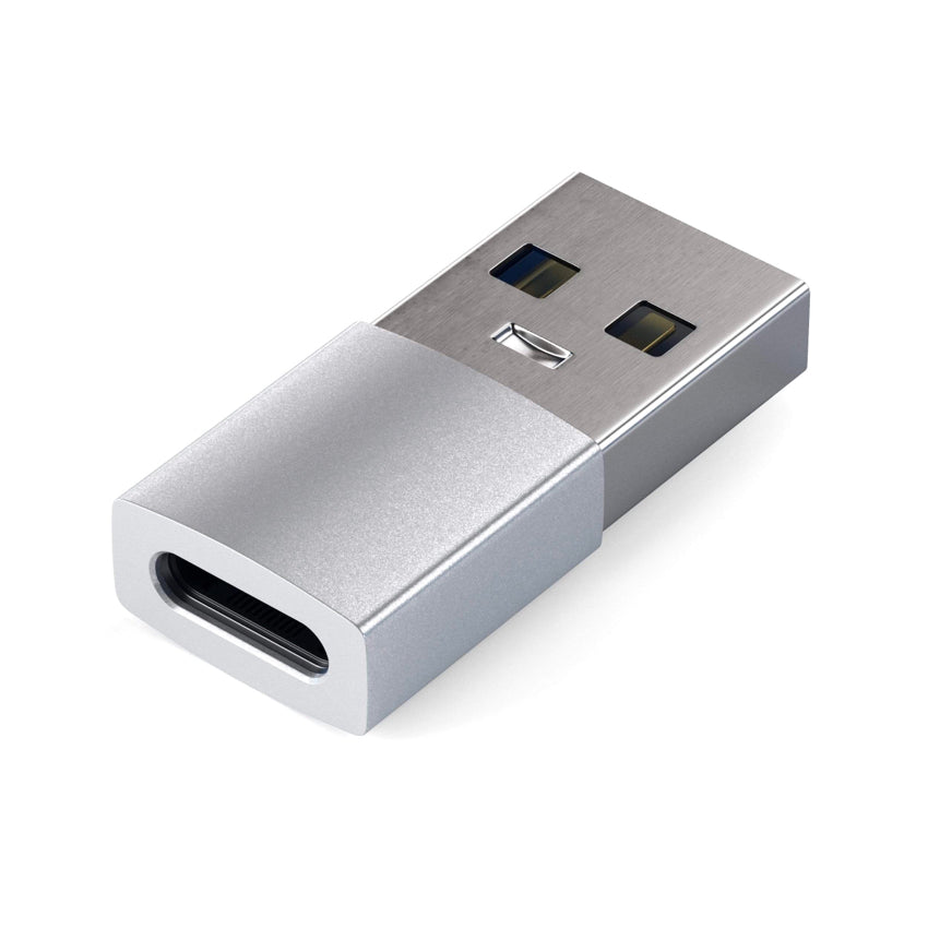 Satechi Aluminum Type-A to Type-C Adapter - Silver