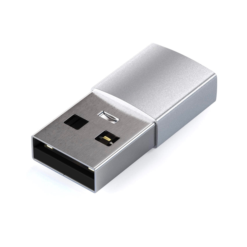 Satechi Aluminum Type-A to Type-C Adapter - Silver