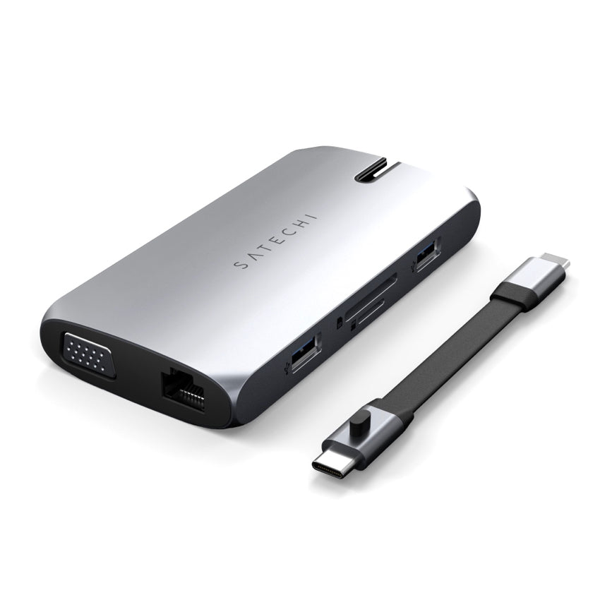 Satechi USB-C On the Go Multiport Adapter - Space Gray