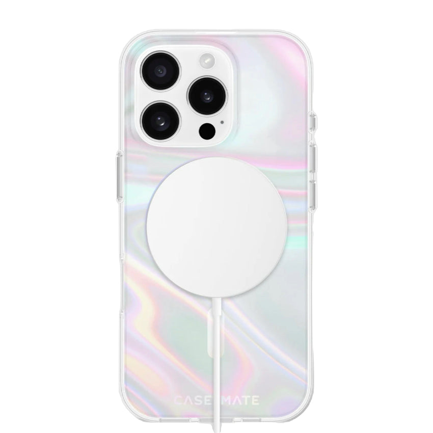 เคสกันกระแทก Case Mate iPhone 16 Pro Soap Bubble Iridescent รองรับ MagSafe