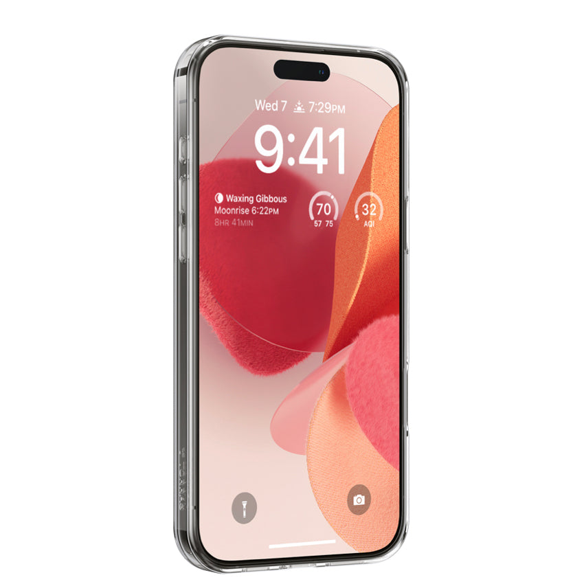 iPhone 16 Pro Case Torras Ostand Pro - Clear Grey