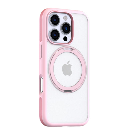 เคส Torras Ostand R Fusion สำหรับ iPhone 16 Pro สี Pink จากแบรนด์ TORRAS