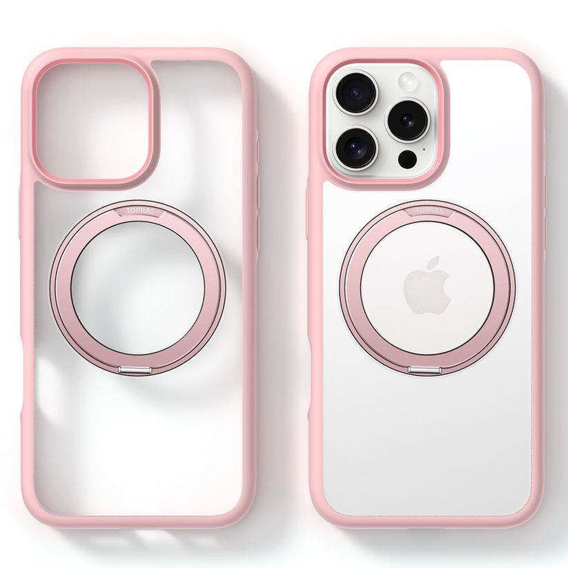 เคส Torras Ostand R Fusion สำหรับ iPhone 16 Pro สี Pink จากแบรนด์ TORRAS