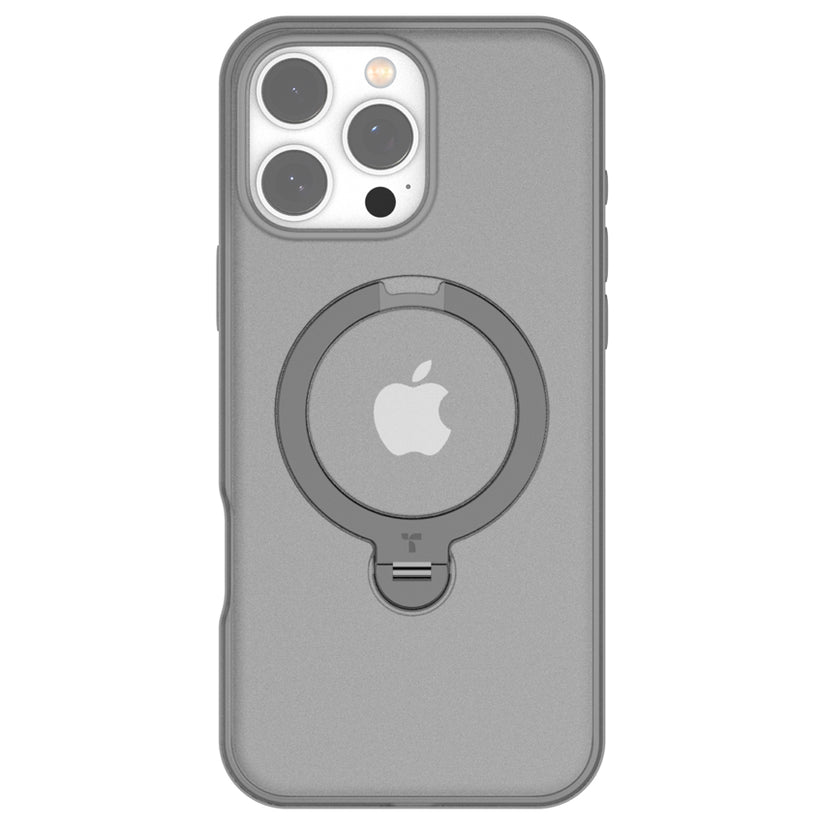 เคส Torras Ostand Spin Series สำหรับ iPhone 16 Pro Max สี Titanium Grey จากแบรนด์ TORRAS