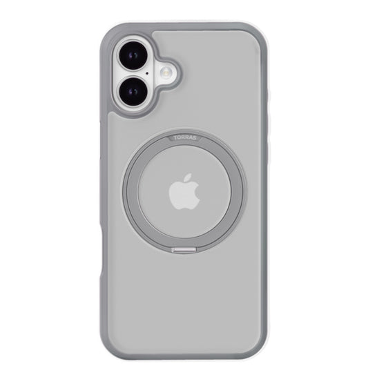 เคสกันกระแทก iPhone 16 Torras Ostand Pro สี Titanium Grey